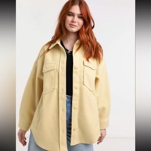 🌻NWOT Joie Yellow Jacket/Shacket
